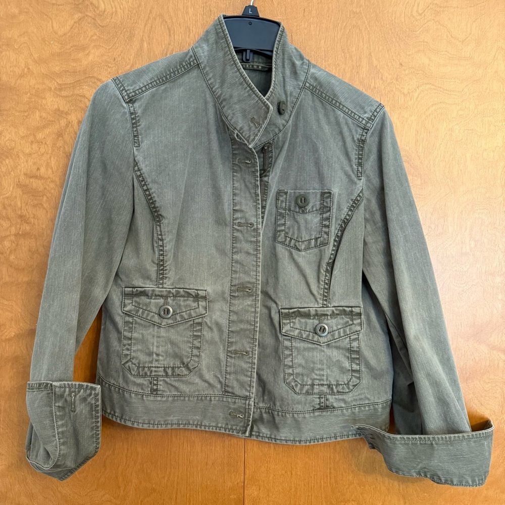 GAP Olive Utility Jacket | Military Style Field Jacket
